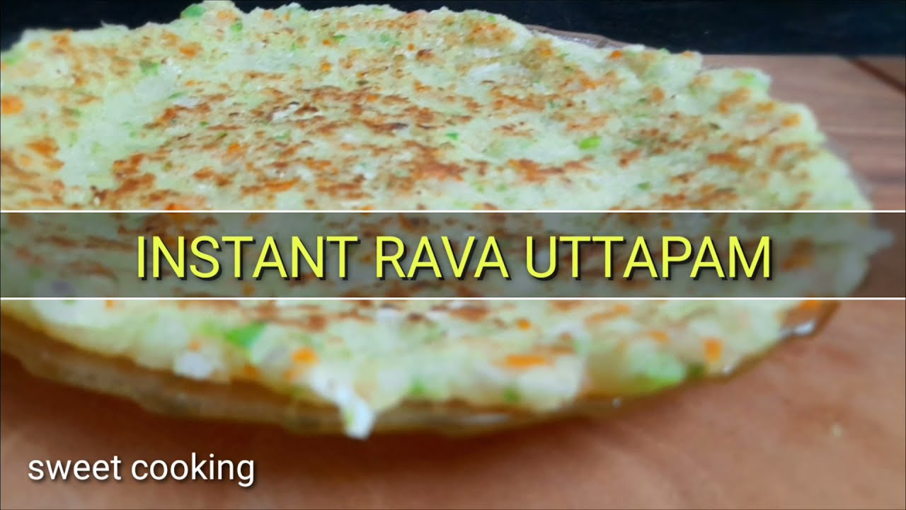 Instant rava uttapam/suji uttapam/suji recipe for breakfast/ suji ka nasta/healthy breakfast recipe