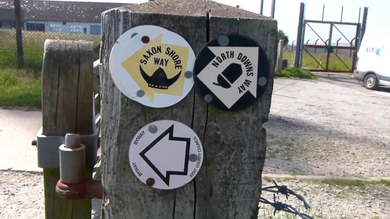 The Saxon Shore Way: Folkestone to Sandling 28 June 2019