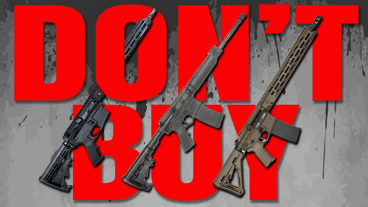 «10 винтовок AR-15, которые хорошо выглядят на бумаге, но разочаровывают в реальном использовании...