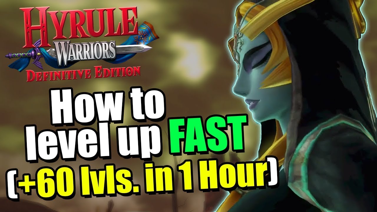 How to level up FAST in Hyrule Warriors | +60 Lvls. in 1 Hour!