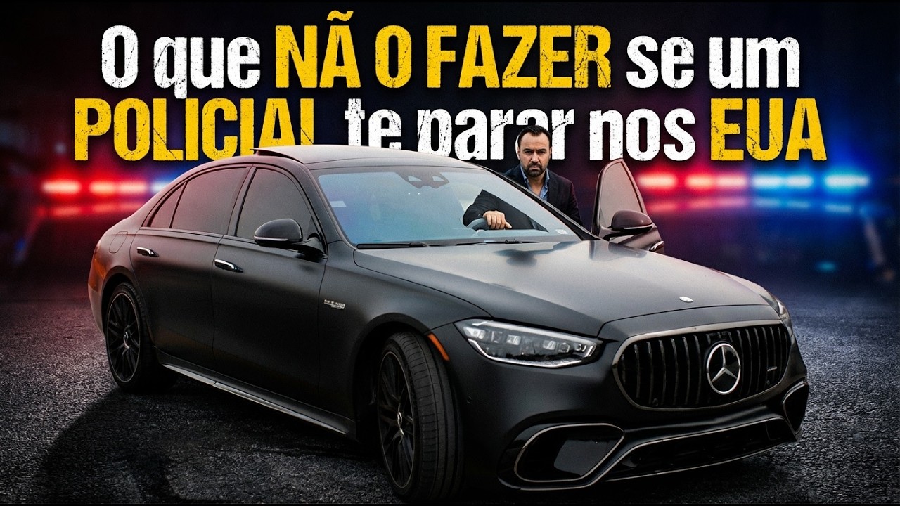 NUNCA FAÇA ISSO se for parado nos EUA pela POLÍCIA 👮🏻‍♂️🇺🇸