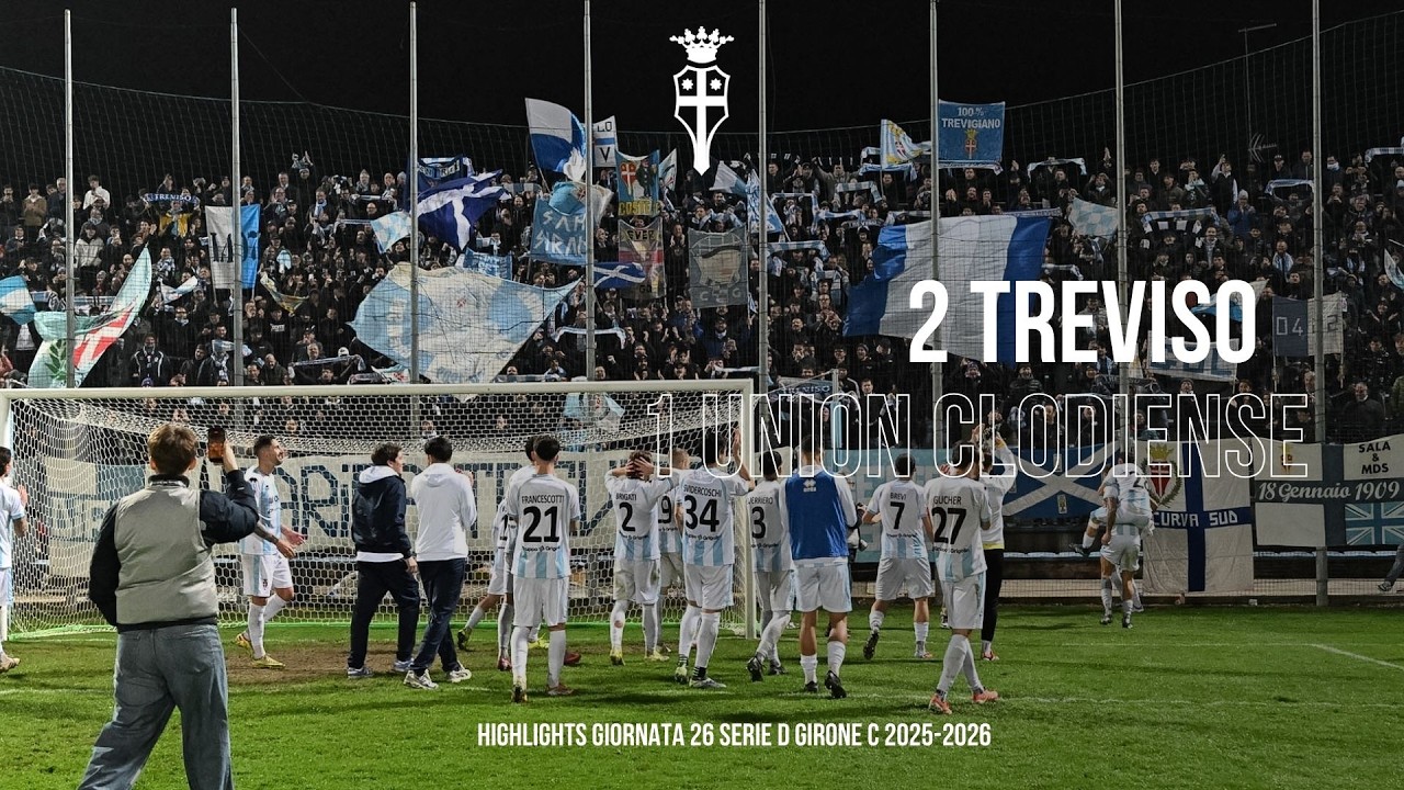 TREVISO VS CLODIENSE  - HIGHLIGHTS - Giornata 26 serie d girone c 2025-2026
