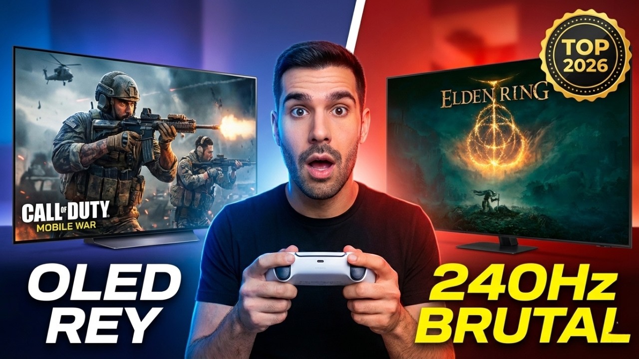 Las 5 Mejores TV PARA GAMING de 2026: PS5, Xbox y PC de gama alta