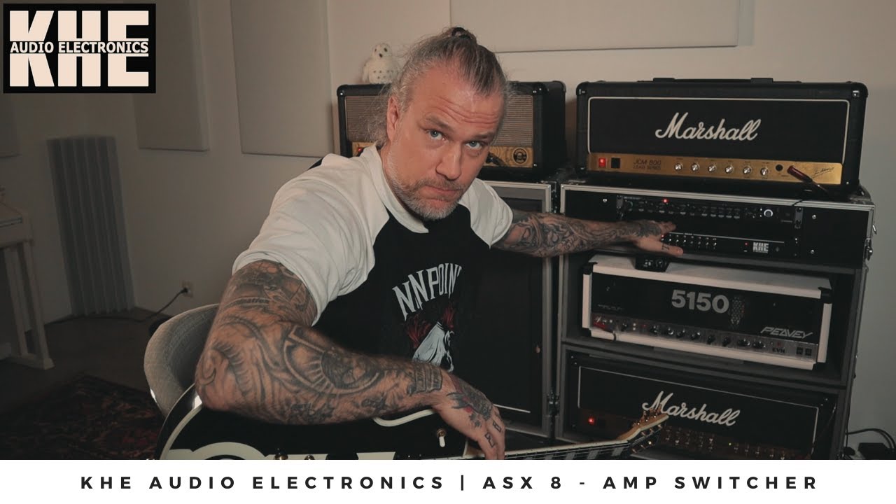 KHE Audio Electronics | ASX 8 - AMP SWITCHER - switch easily between multiple amps