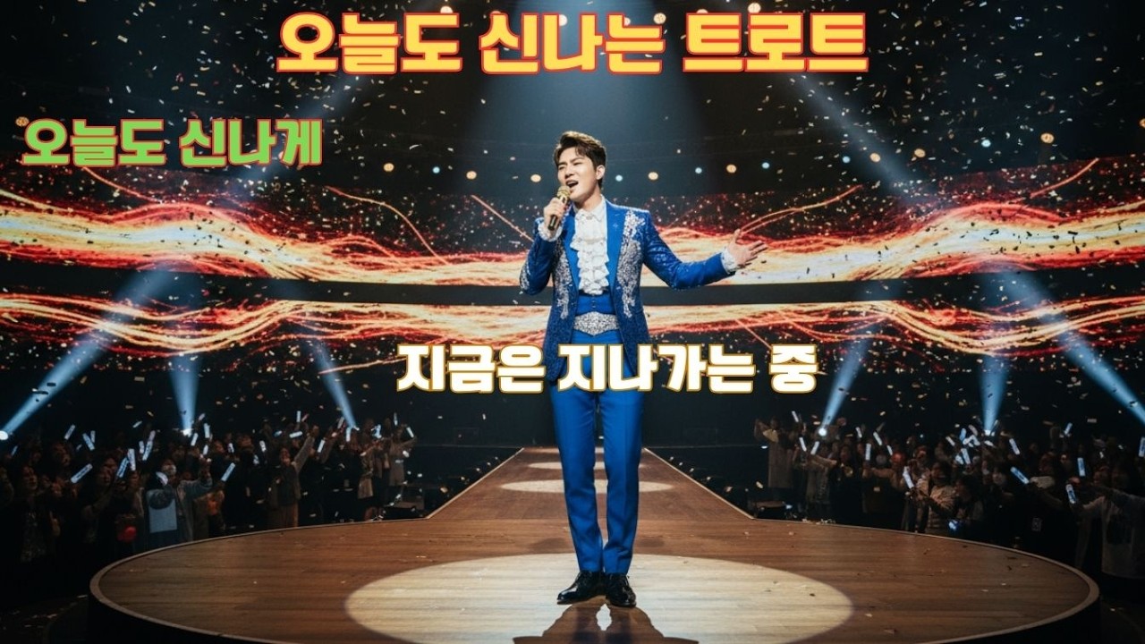 [신나는 트로트] 지금은 지나가는 중 🚦 최신 트로트 | 오늘도 신나게 시작하는 노래