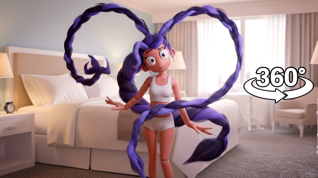 She’s in Your Hotel! 😱 Lily Lovebraids 360° VR | Poppy Playtime 5