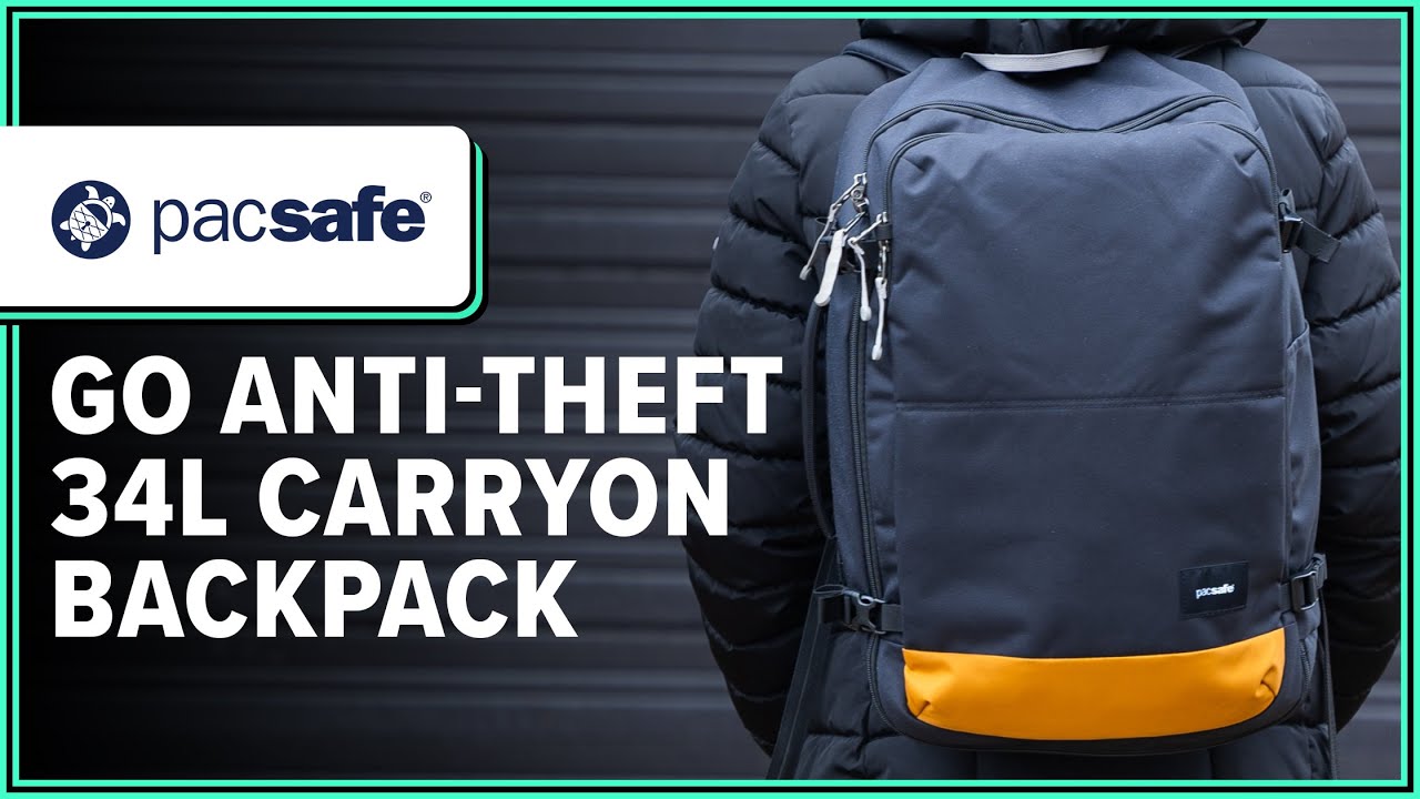 Recenzja plecaka Pacsafe GO Anti-Theft 34L Carryon (2 tygodnie użytkowania)