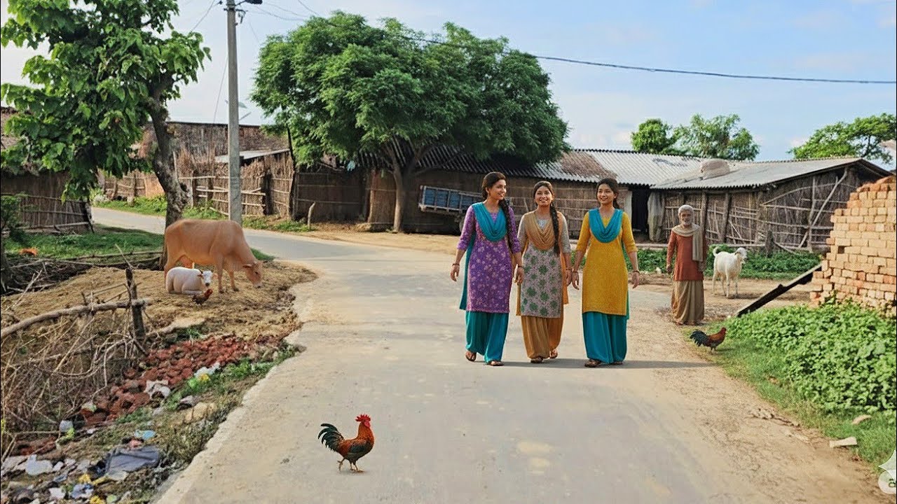 Indian Village: A Journey Back in Time | Inside a Traditional Indian Village: Authentic Life