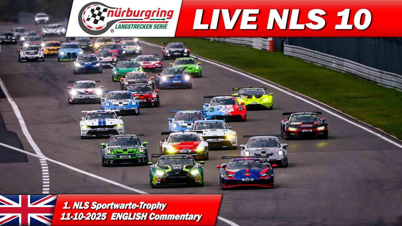 🔴 LIVE: N&Uuml;RBURGRING Race 10: Season Finale | 🇬🇧 | N&uuml;rburgring Endurance Series 2025
