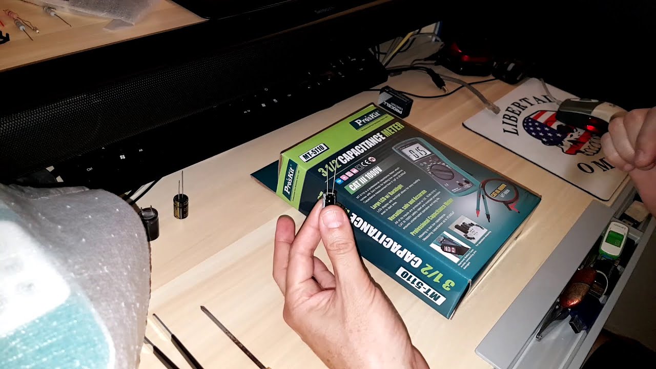 Unboxing Capacímetro digital PROSKIT MT 5110