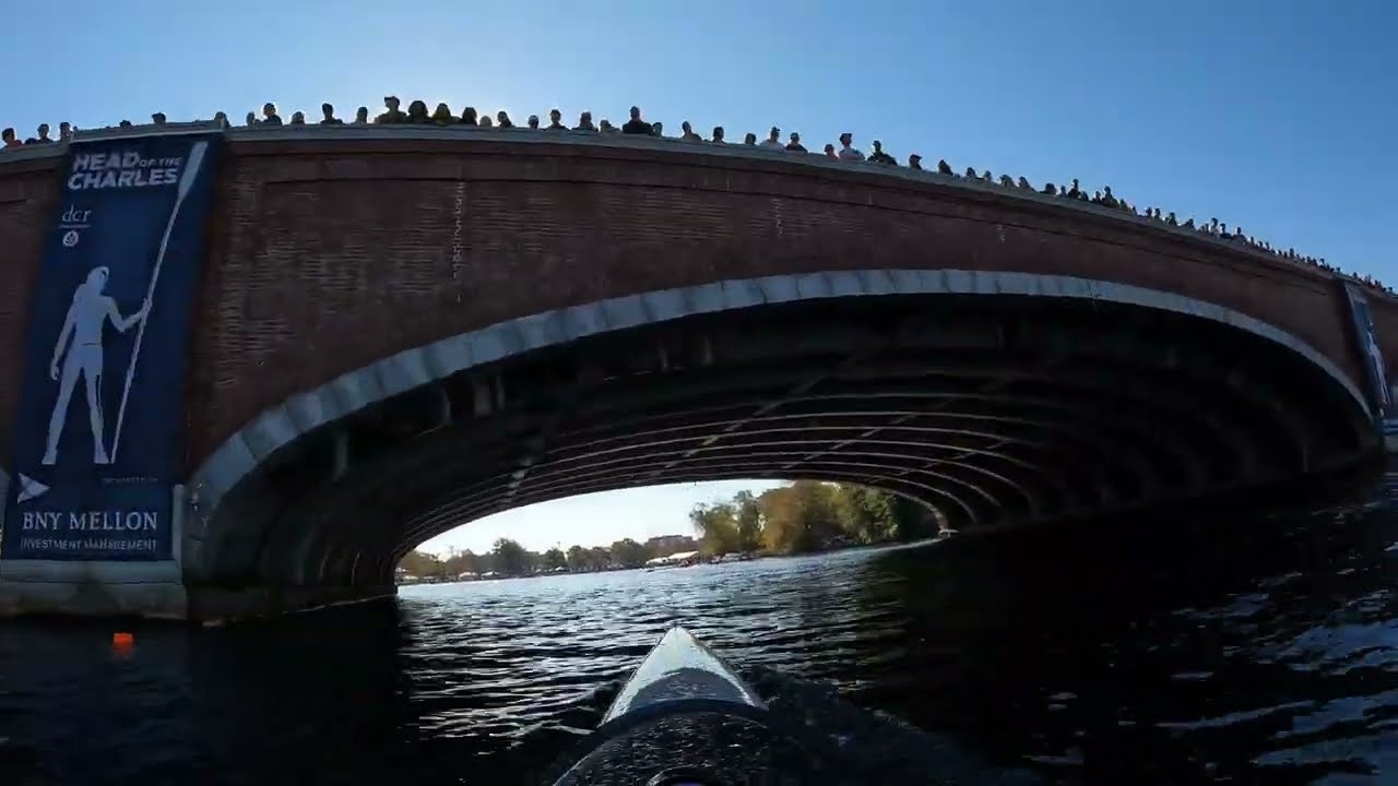 Head of the Charles 2022 Coxswain Video – Women's Senior Master 50+ Four