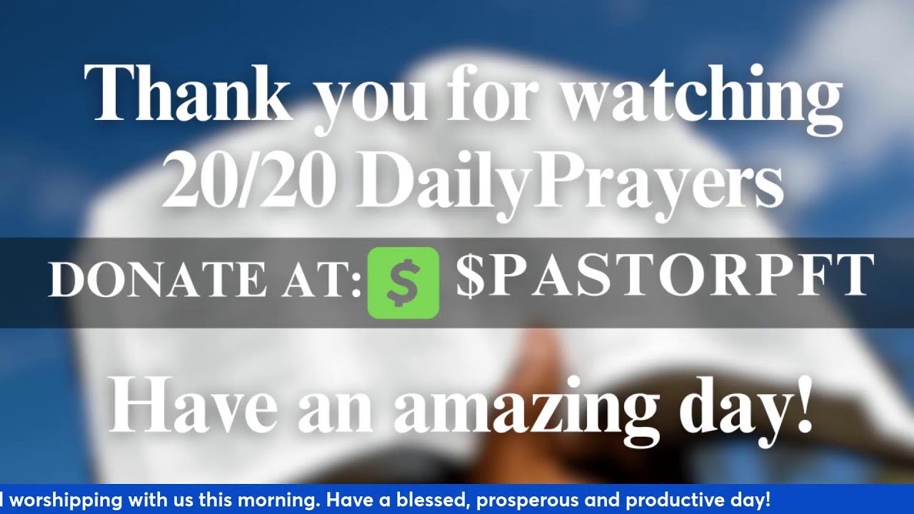 Welcome to 2020 Daily Prayers Testimony Tuesday Edition with Ap. Phil and Lady V