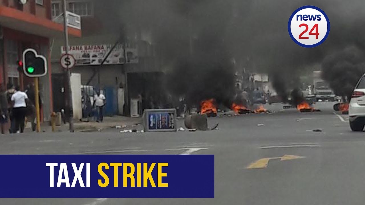 Taxi strike: Chaos in  Pietermaritzburg City Centre