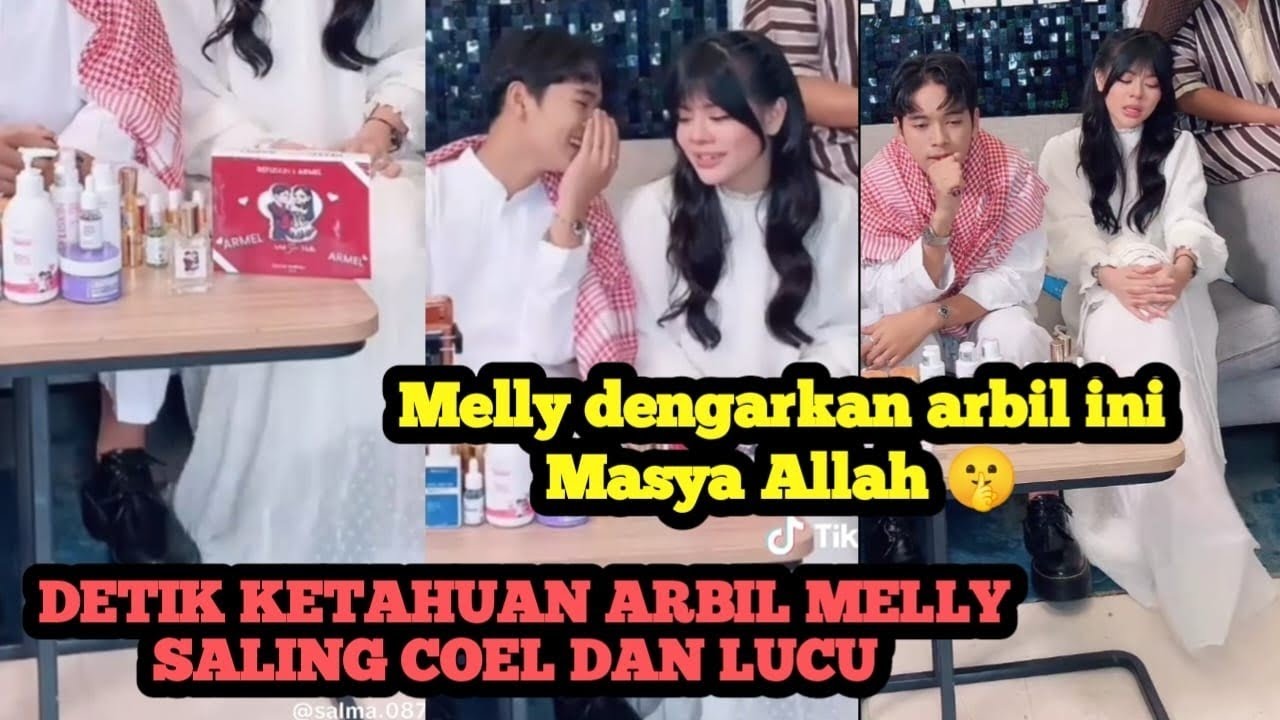 ISYARAT ARBIL MELLY ‼️ Terkagum saat Melly dengarkan arbil ini🤫