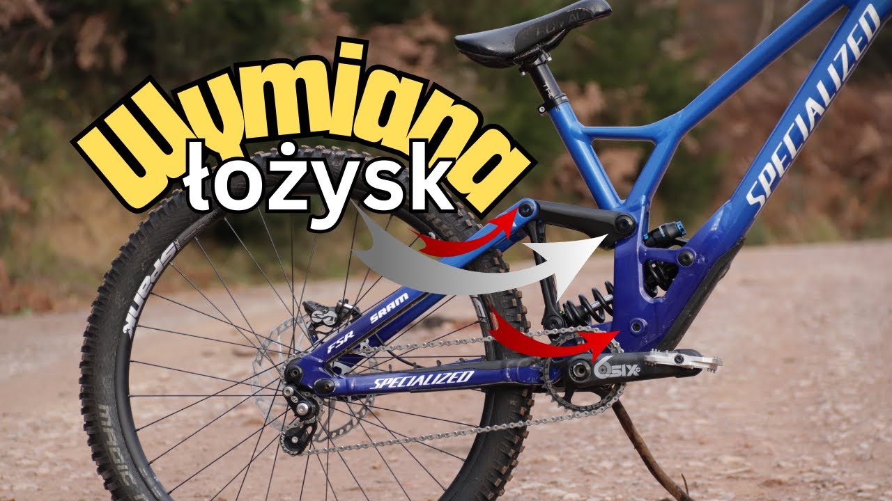 Specialized Demo 2021 Wymiana łożysk ramy