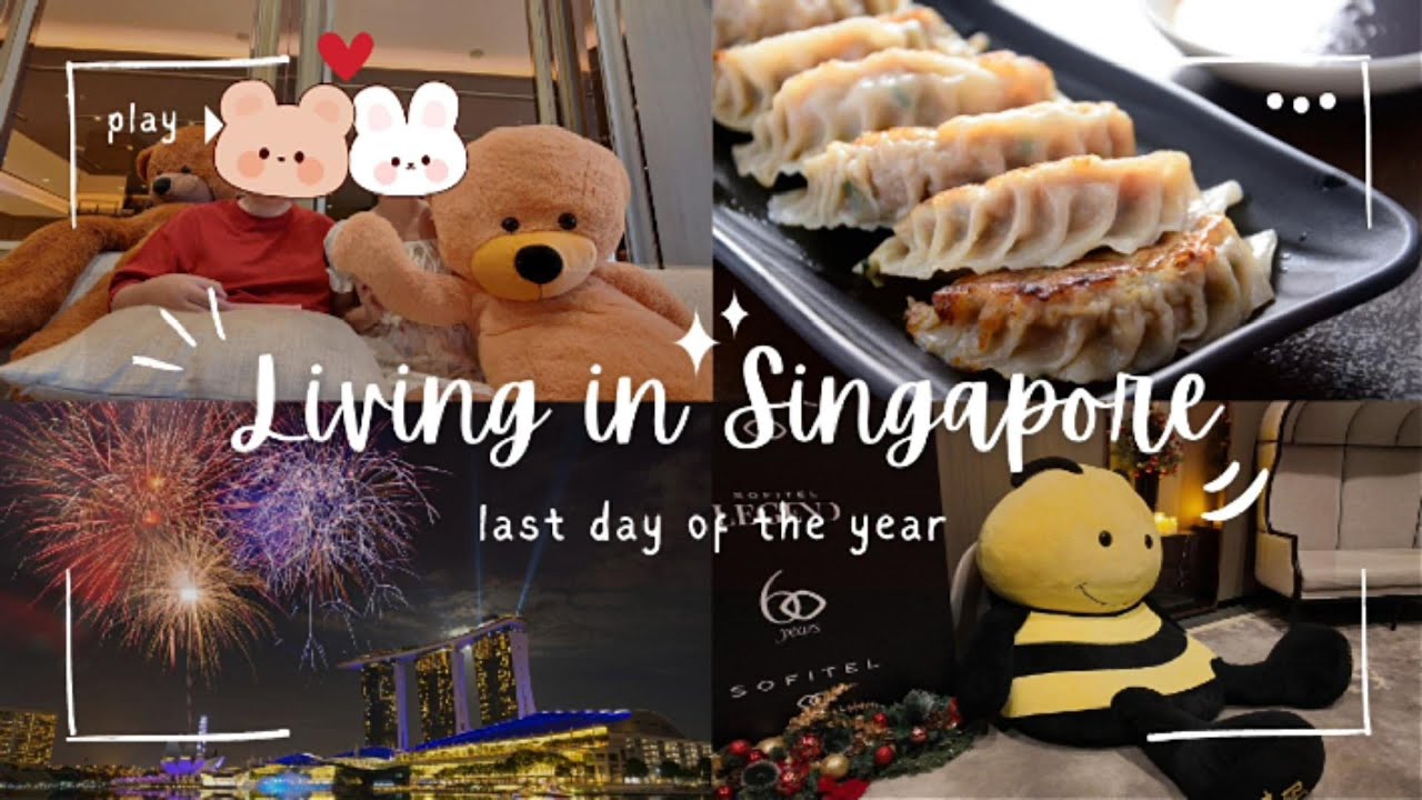 Living in Singapore | Last Day of the Year | Marina Bay Fireworks Show | Singapore Vlog