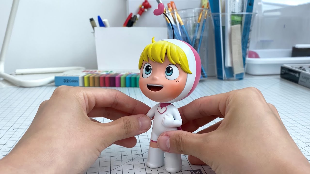 3D프린터로 사랑세포 피규어 만들기