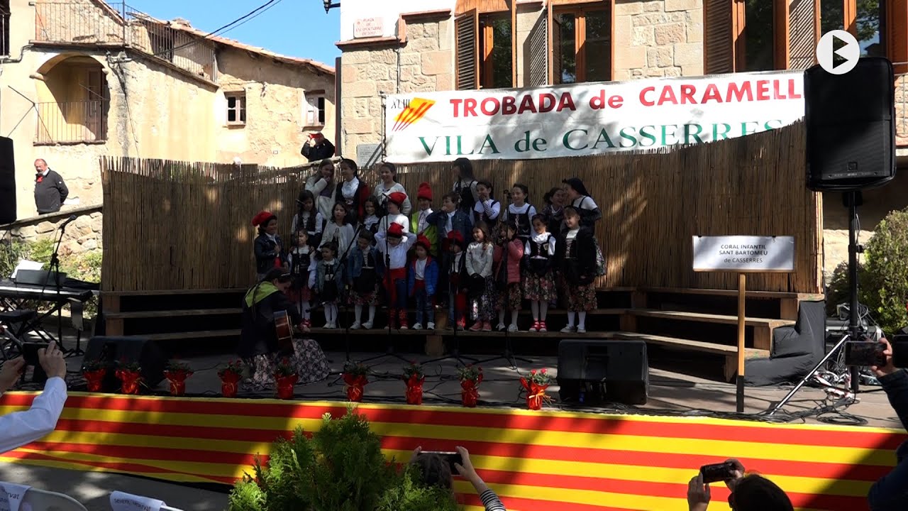 Casserres, 43a Trobada de Caramelles 2024. 1a part