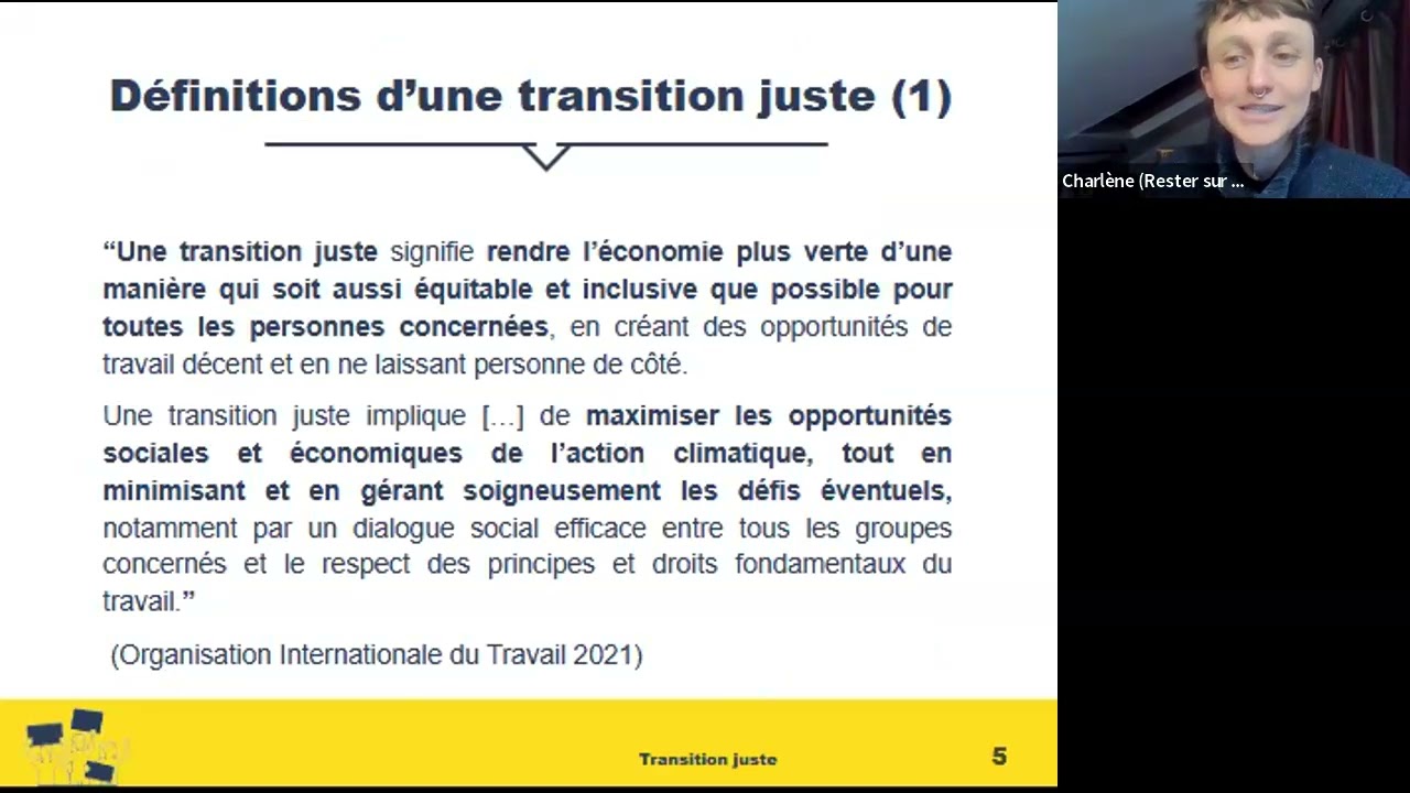 Formation | Transition juste pour les salarié·es du secteur aérien (module 4)