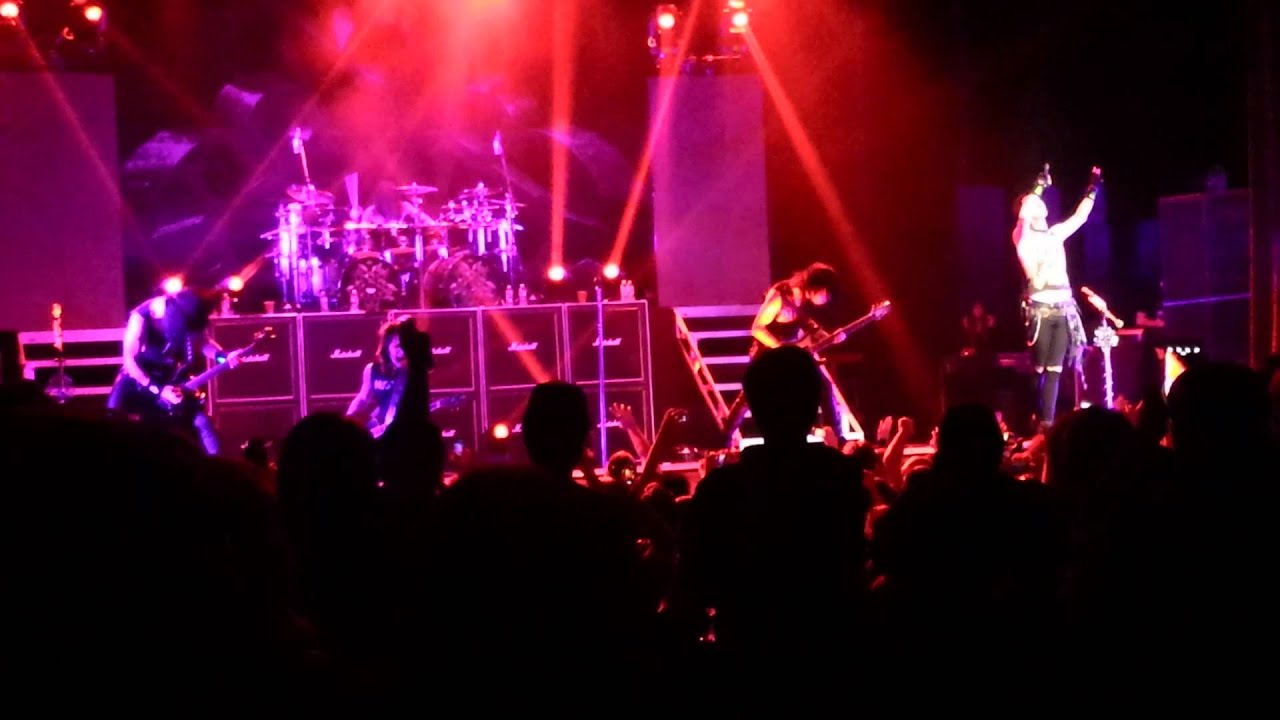 Black Veil Brides- Coffin at The Warfield: San Francisco live 11/03/2014