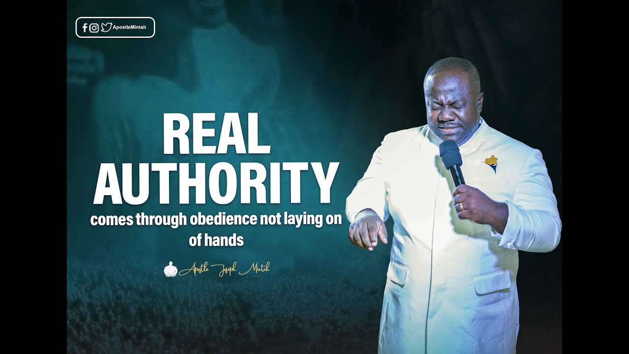 Real Authority Comes through Obedience not Laying on of Hands