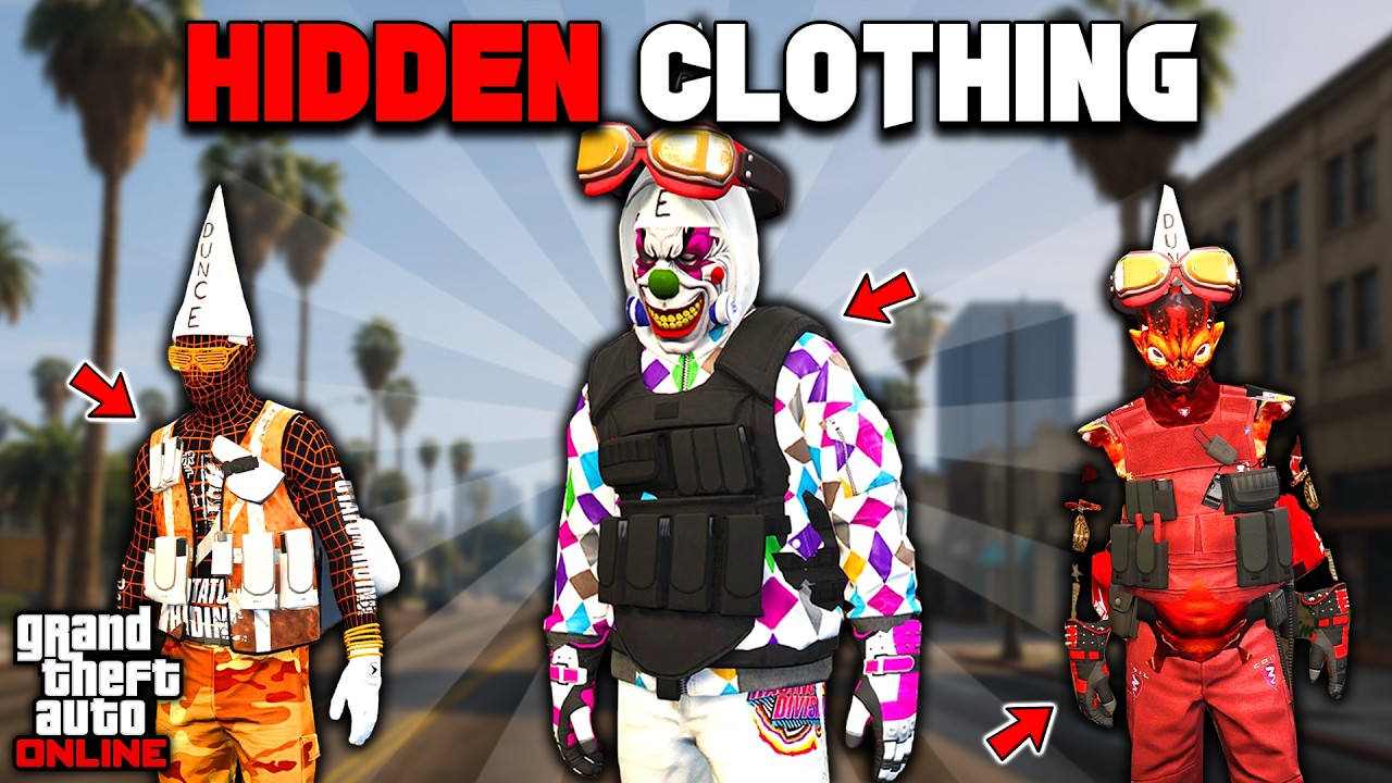 10 скрытых предметов одежды, о существовании которых вы не знали в GTA Online.
