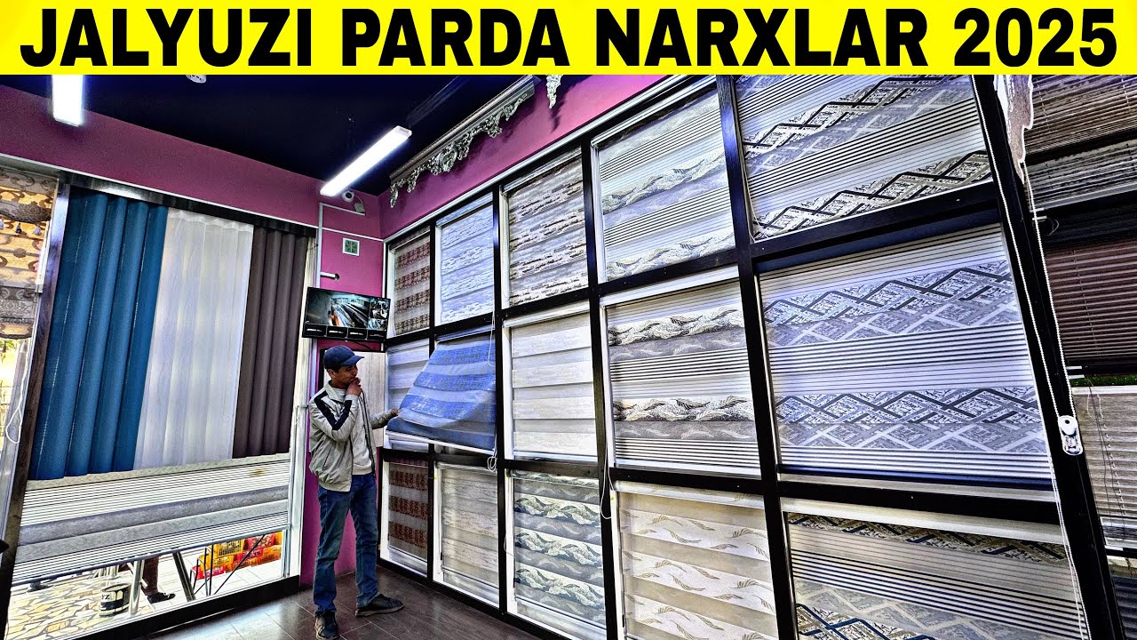UYGA JALYUZI O’RNATISH NECHPULGA TUSHADI ENGA ARZON JOYIDAN JALYUZI PARDALAR