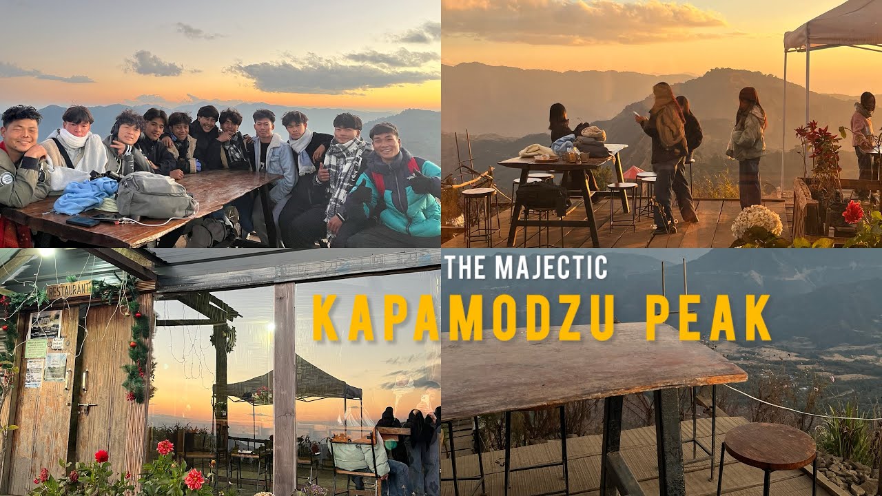 Trekking to the most beautiful peak in Nagaland The majestic Kapamodzu.⛺️🏚️🪾🌳