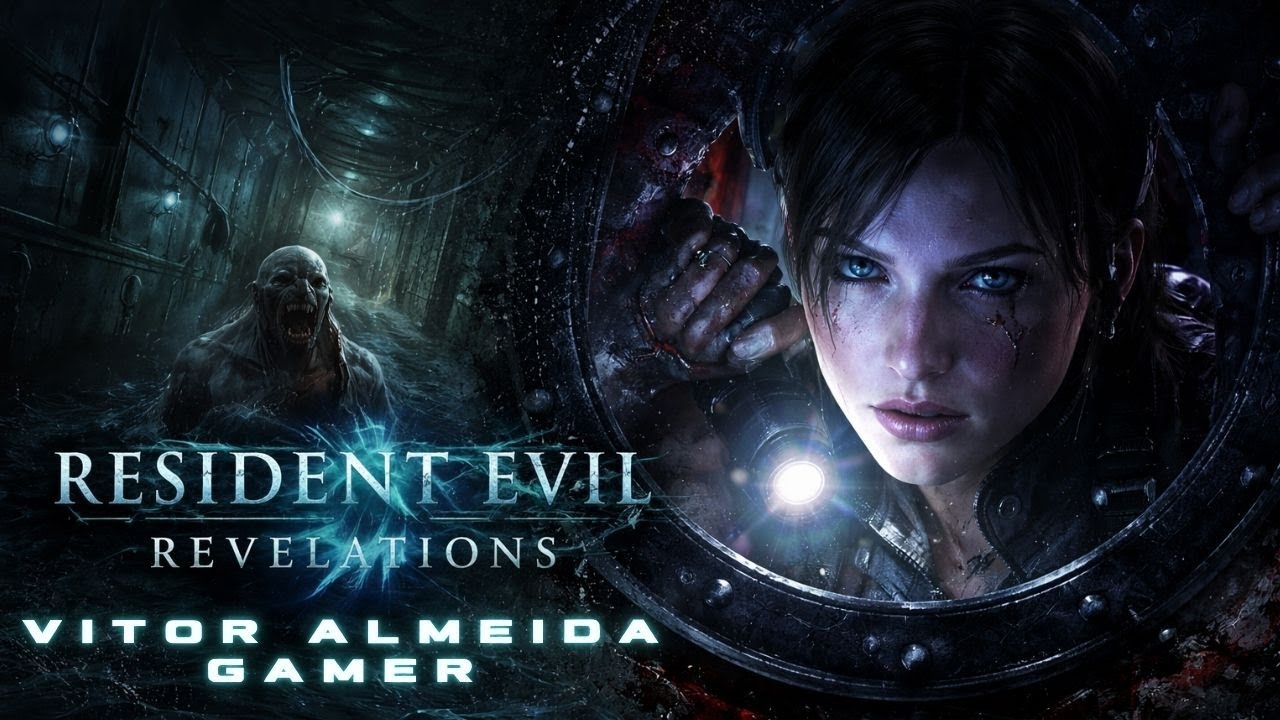 Maratona Resident Evil Revelations 1  #ResidentEvil #VitorAlmeidaGamer