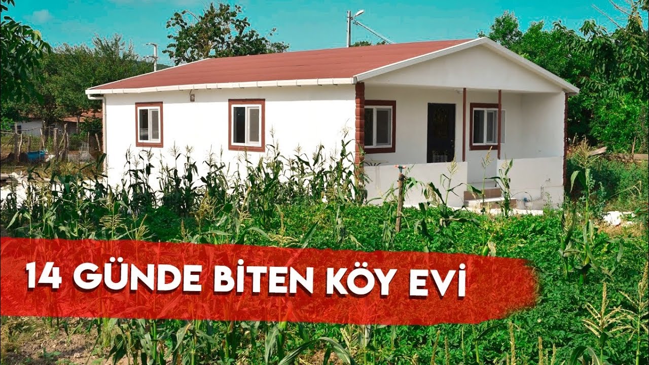 14 GÜNDE ANAHTAR TESLİM EV MALİYETİ