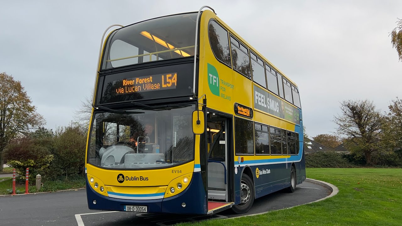 Dublin Bus | Route L54 to River Forest | Enviro 400 Volvo B9TL | EV54