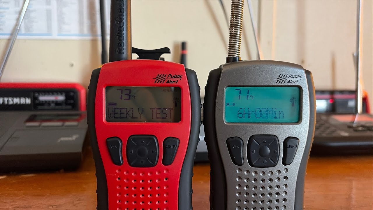 NOAA Weather Radio: Required Weekly Test