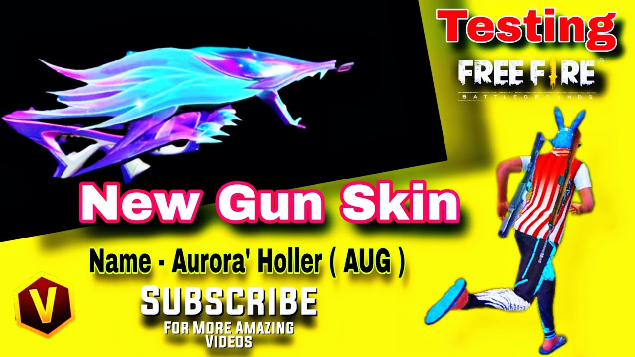 Aurora' Holler ( AUG ) Gun Testing l Free Fire 😍😂