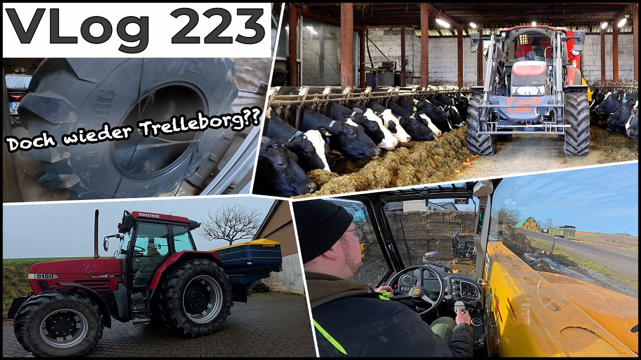 FarmVLOG#223: Futerration für die Milchkühe & Vorbereitungen für den Saisonstart