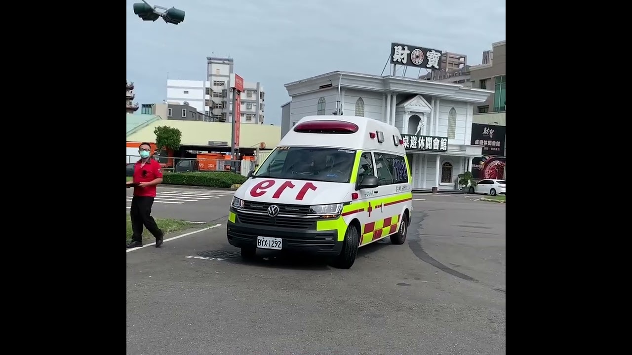 嘉義市政府消防局 第一大隊 德安分隊 早上9:00進行整個分隊的車輛測試後返隊#臺灣#嘉義#緊急#消防#救護車#消防車