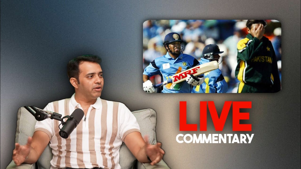 Toughest Part of Cricket Commentary w/ @Kaushiknc