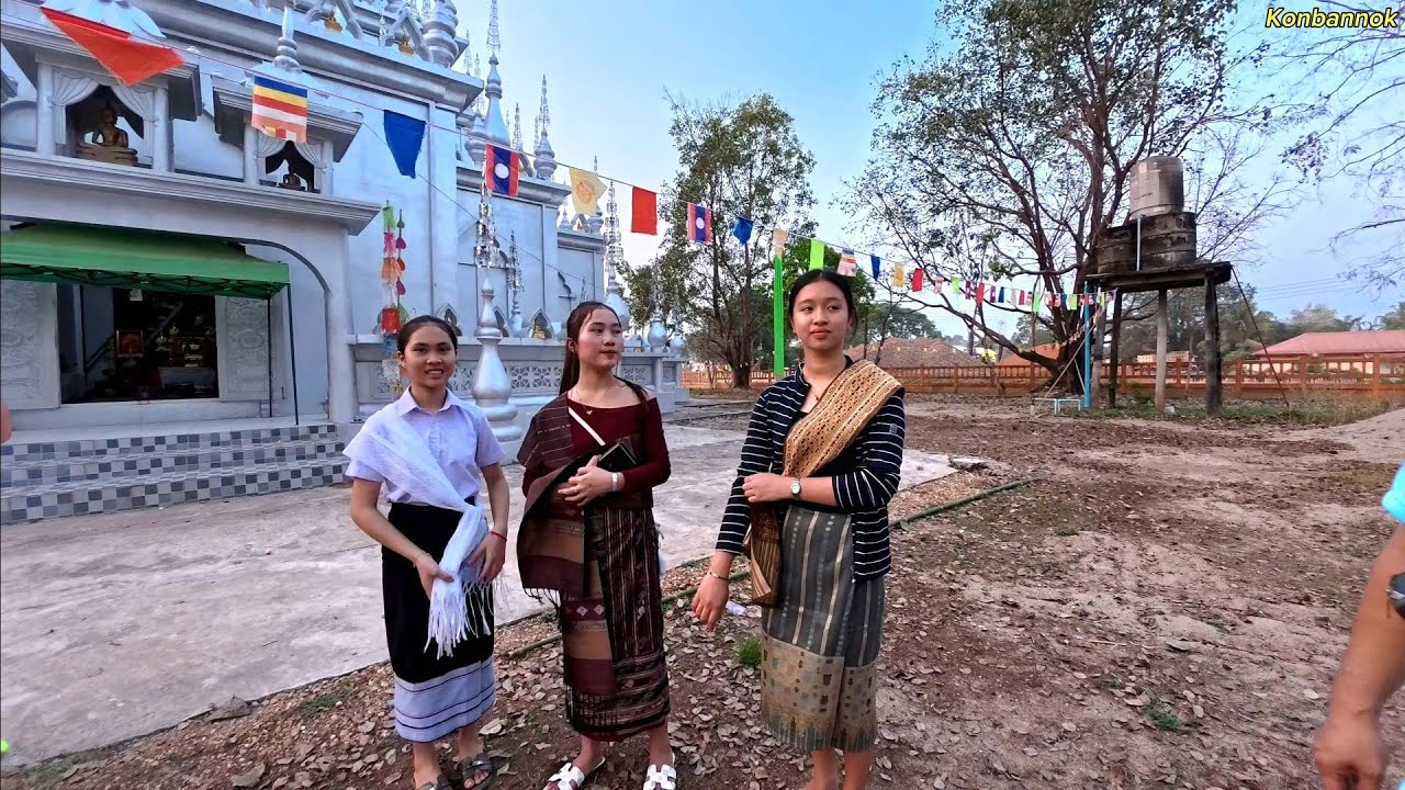 Taking a tour at the beautiful countryside of Laos