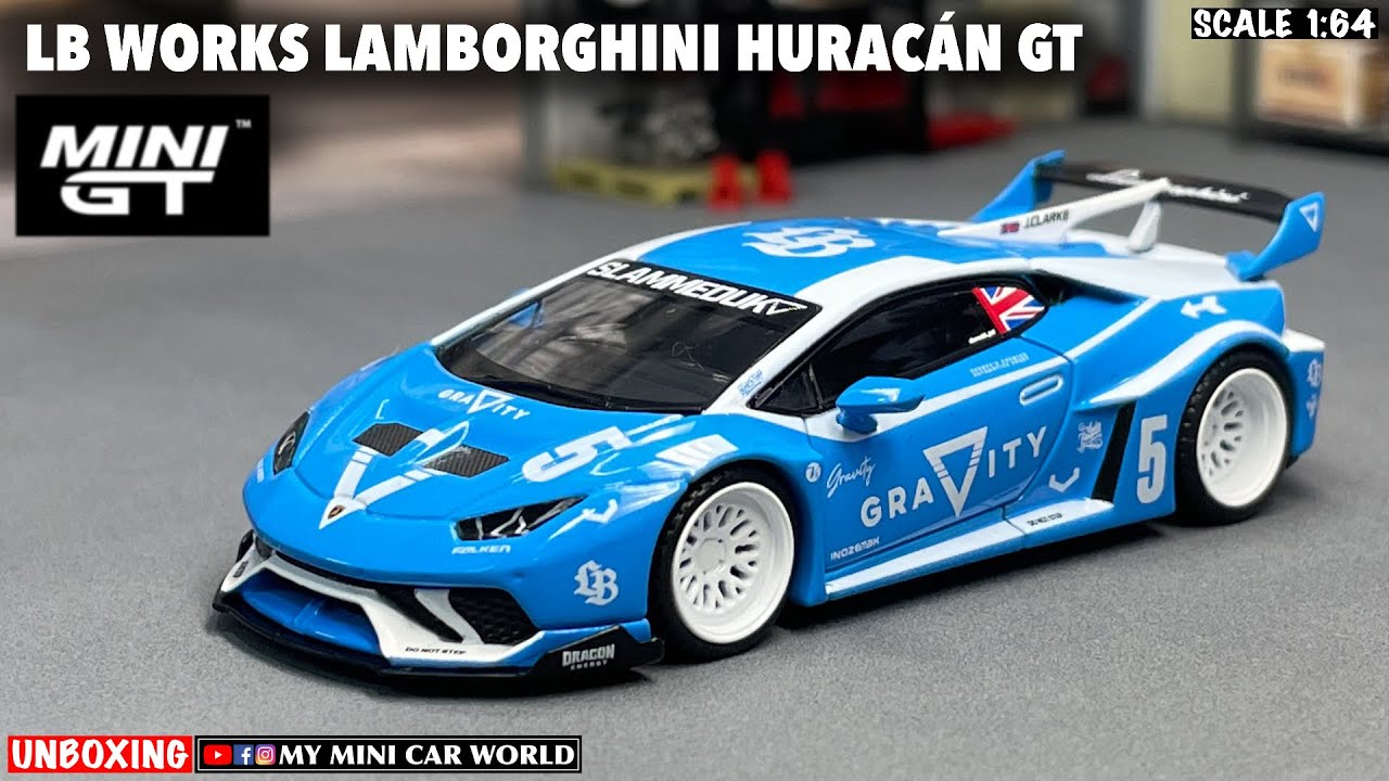 Распаковка модели MINI GT 1/64 LB WORKS Lamborghini HuracÁn GT - Gravity из серии «Мир мини-машинок»