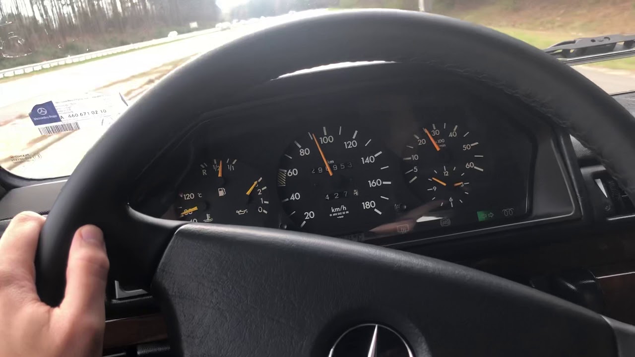 1992 Mercedes 350GD Highway Speeds