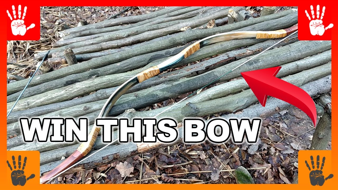 WIN This Bow - Natural-Composite Recurve Bow, Ancient Hungarian Style