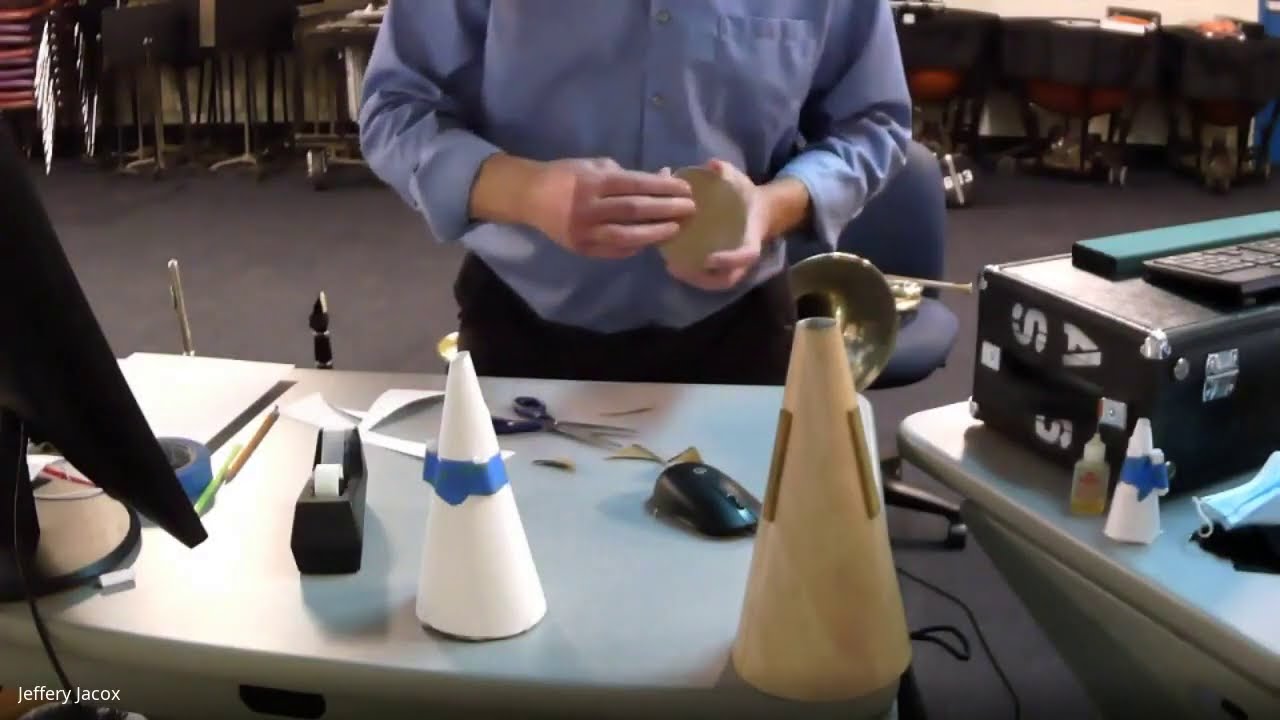 horn practice mute - DIY (easy to make)
