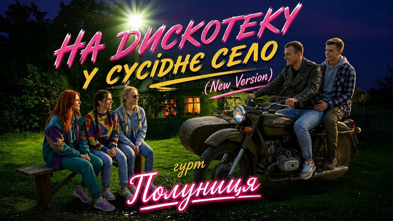 TO THE DISCO IN THE NEXT VILLAGE (New Version). Polunytsia band