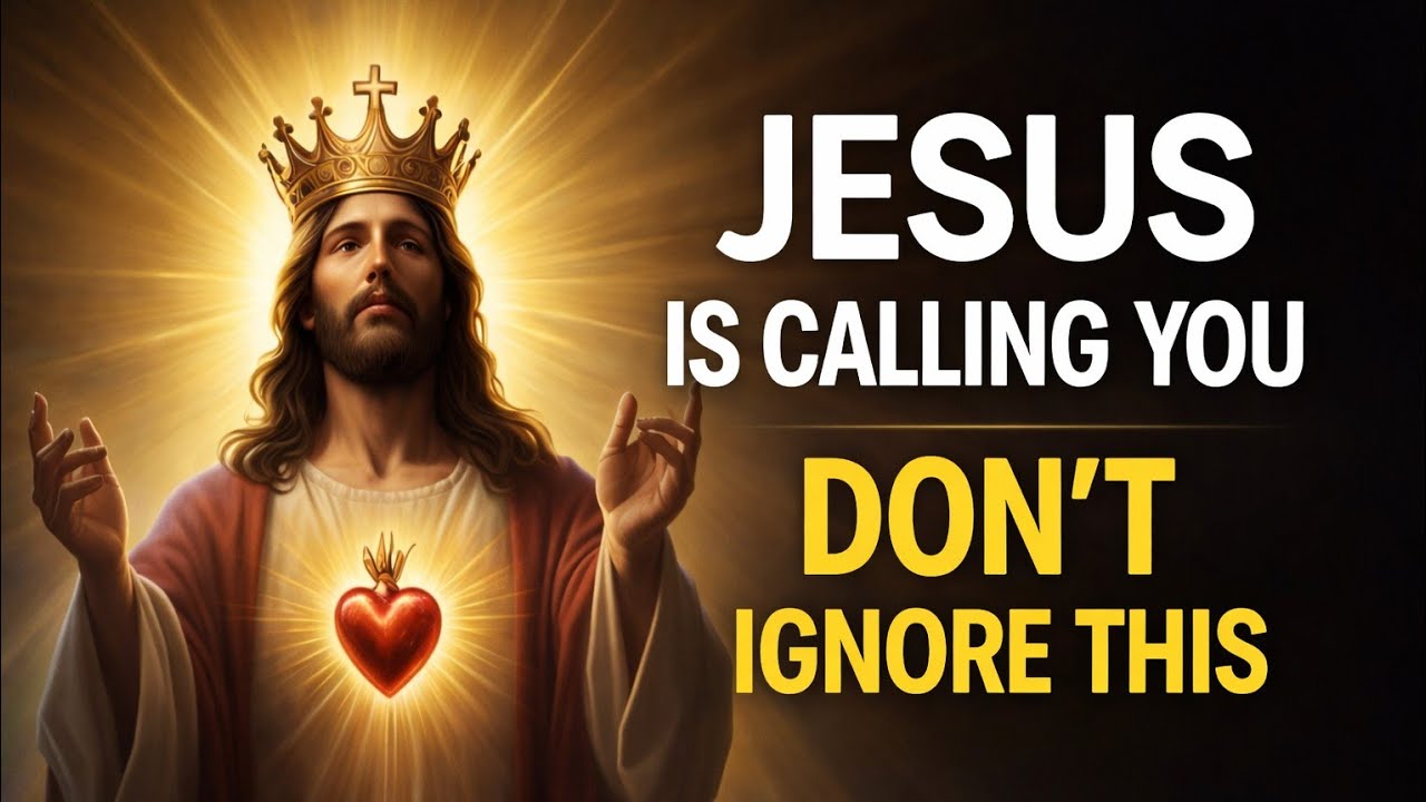 IF YOU HEAR THIS, JESUS IS SPEAKING TO YOU
