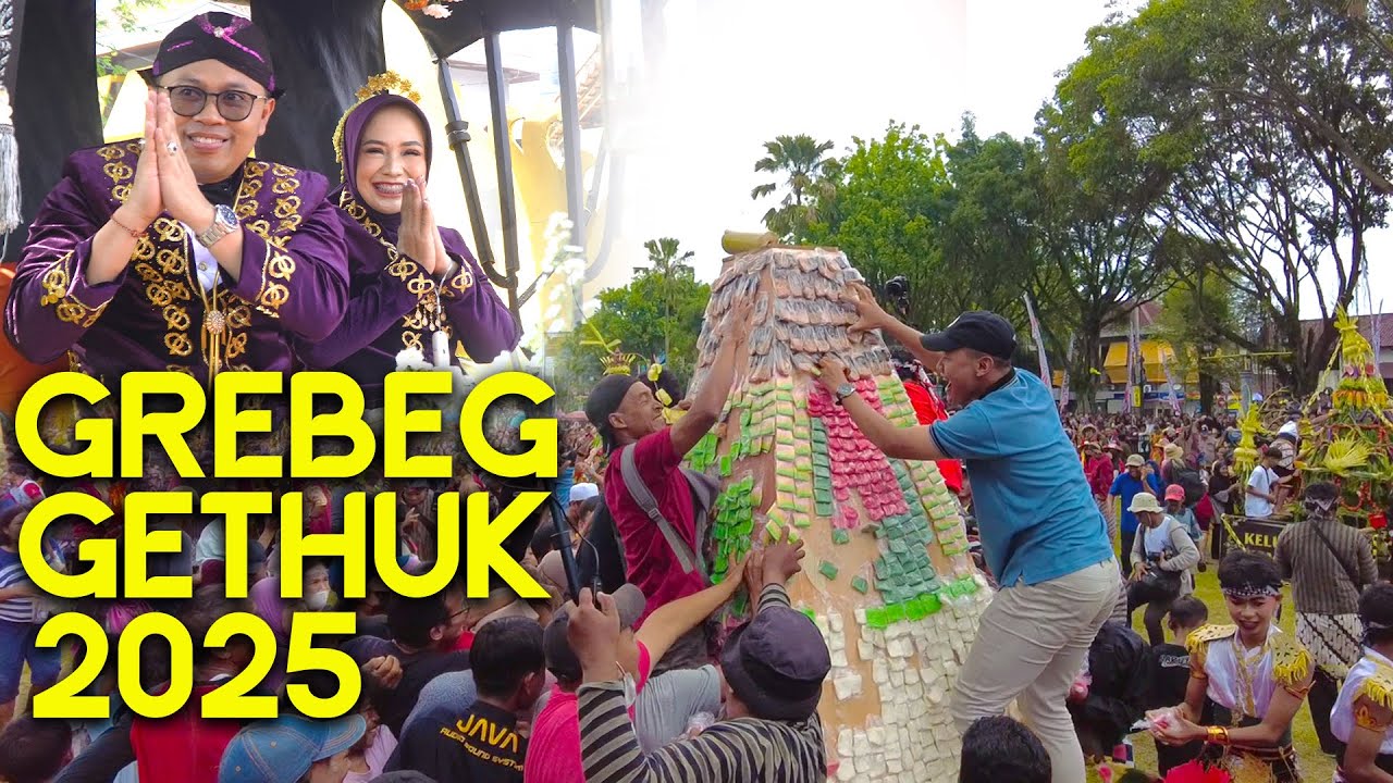 Meriaahh !!! Grebeg Gethuk 2025 Memperingati HUT Kota Magelang 1119 Tahun