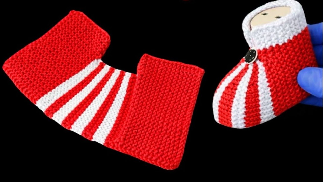 बेबी सॉक्स बनाने का आसान तरीका | Easy Woolen Baby Socks Knitting kanha loops |