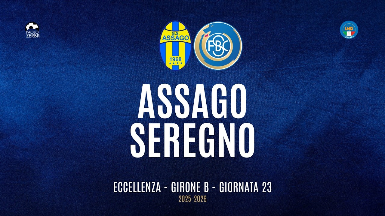 [HIGHLIGHTS] Eccellenza Girone B 25/26 | Giornata 23 | Assago - Seregno