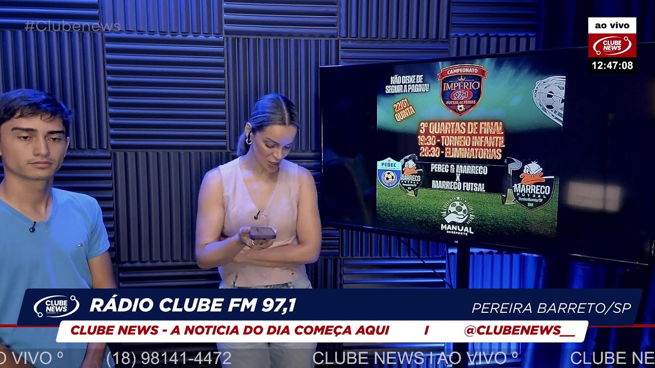 CLUBE NEWS l 22/01/2026 l QUINTA-FEIRA, NOTICIA DO DIA COMEÇA AQUI!!!