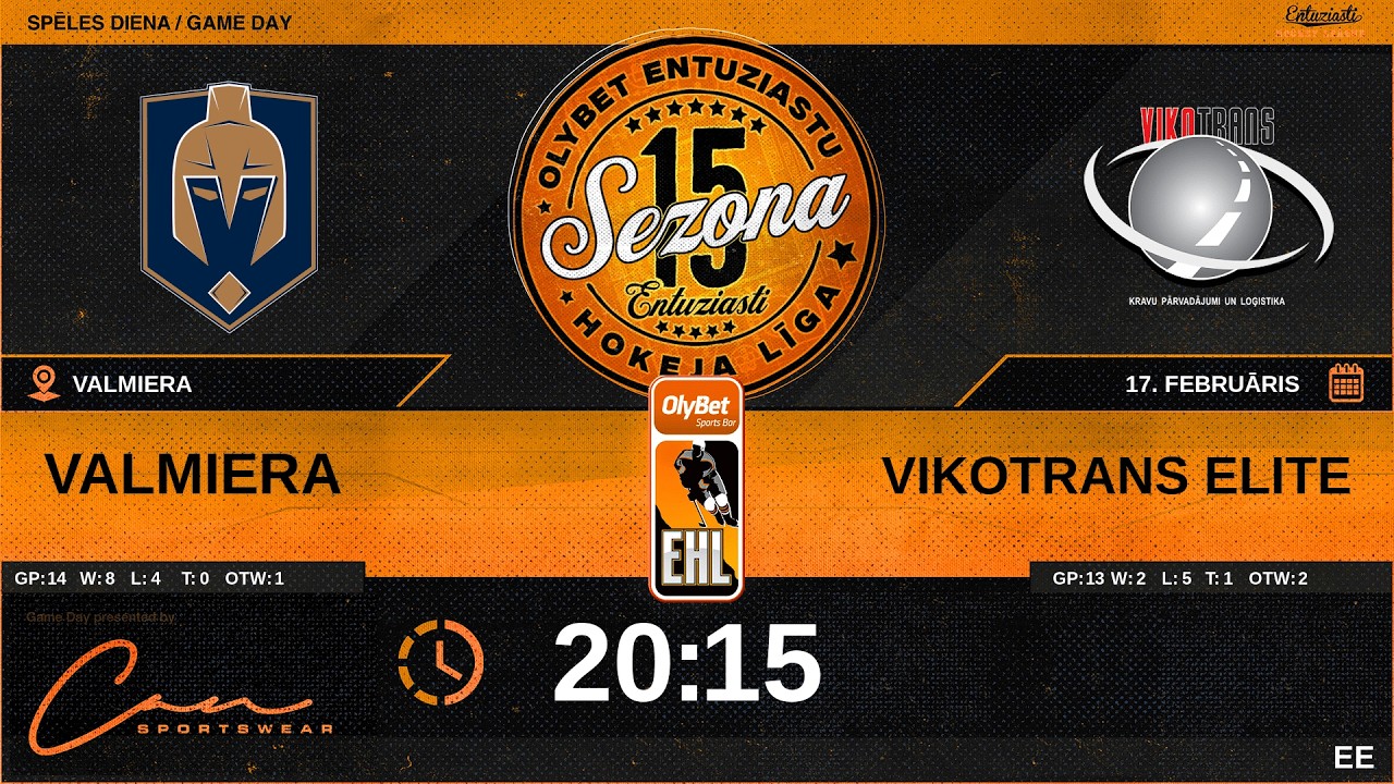 🎧🎤2026 02 17 | VALMIERA (VLM) - VIKOTRANS ELITE (VKE) | EE