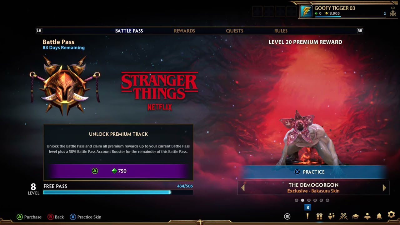 Smite: Stranger Things