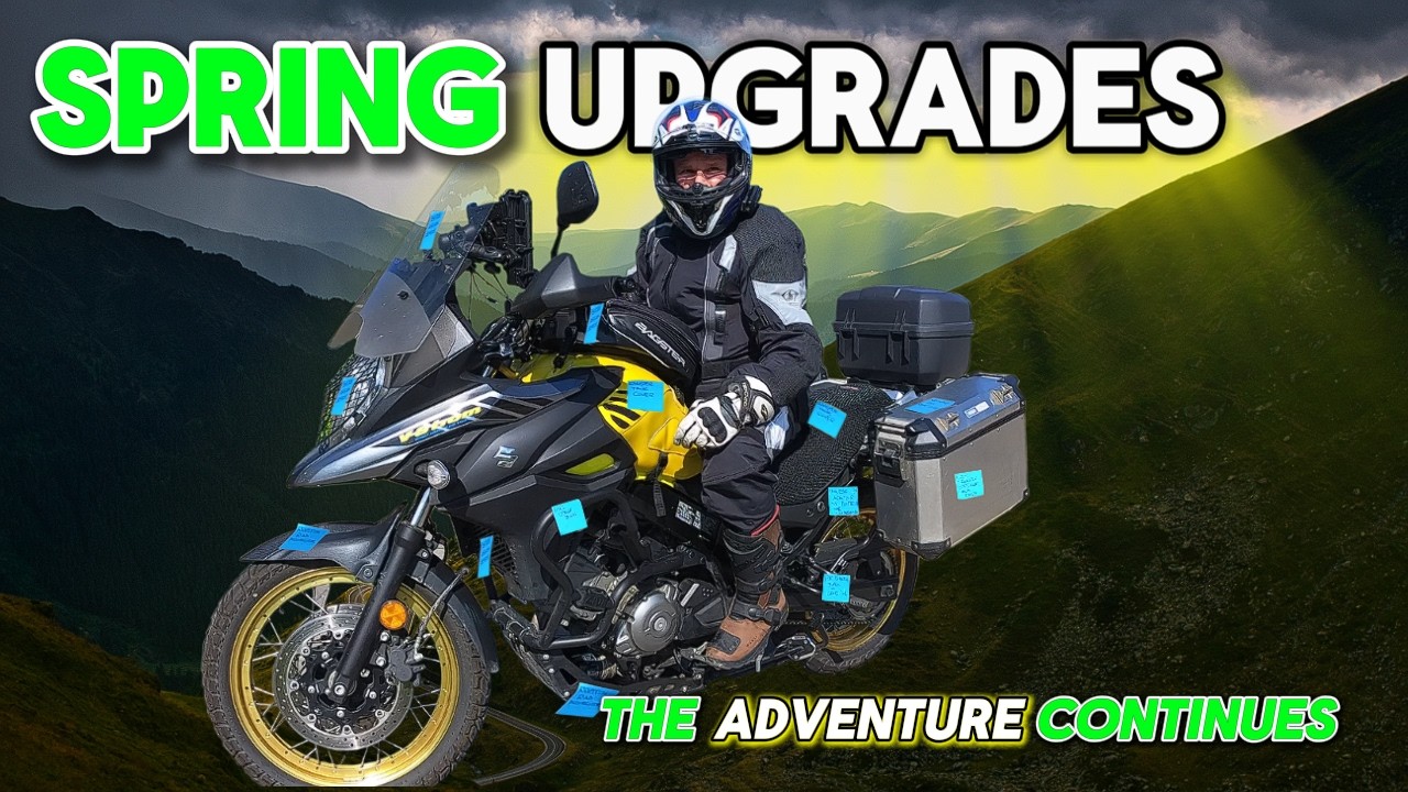 Spring Upgrades Suzuki V-Strom 650
